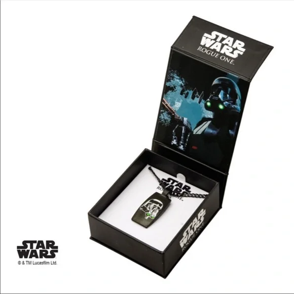 STAINLESS STEEL STAR WARS NECKLACE